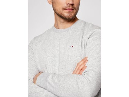 Tommy Jeans Mikina vo farbe Sivá Melírovaná (Veľkosť M)