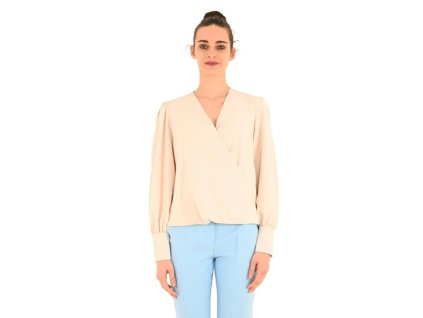 Dámska blúzka Rinascimento CFC0117653003 peach - broskyňová (Veľkosť M)