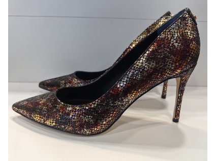 Guess lodičky zlato-hnedé