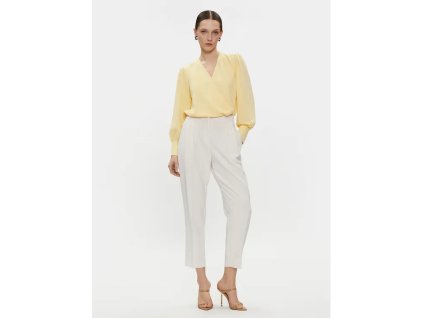 Rinascimento Blúzka CFC0117653003 Žltá Regular Fit (Veľkosť XL)