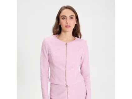 Dámsky blejzer Rinascimento CFC0117364003 ružová (Veľkosť M)