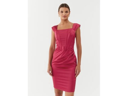 Rinascimento Koktejlové šaty CFC0115251003 Slim Fit (Veľkosť XS)