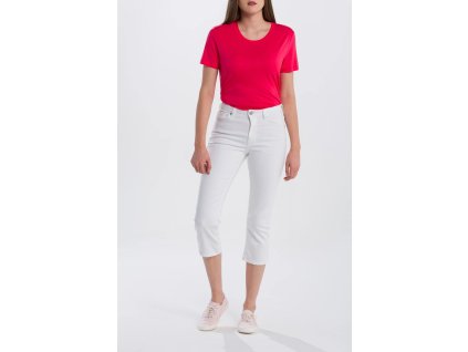 DŽÍNSY GANT O1. SLIM WHITE CAPRI DENIM WHITE (Veľkosť 36)