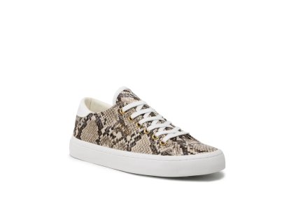Guess Sneakersy Ester FL5EST PEL12 Béžovo-hnedá (Veľkosť 35)