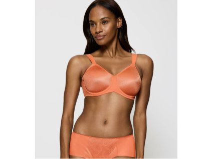 Triumph Dámská podprsenka Essential Minimizer W - lososová (Veľkosť 70D)