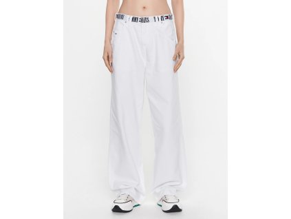 Tommy Jeans džínsy Daisy baggy fit biela (Veľkosť 34/34)
