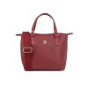 3346 tommy hilfiger kabelka poppy plus small tote aw0aw15592 cervena