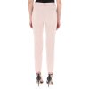 Dámske elastické nohavice Rinascimento CFC011496003 svetlo-ružové (Veľkosť L)