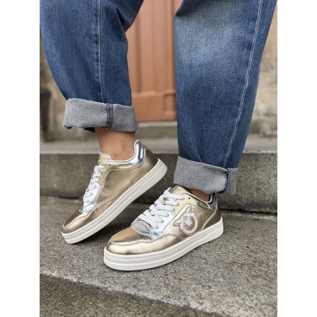 Dámské tenisky Pinko MANDY 11 - SS0077P049 zlaté