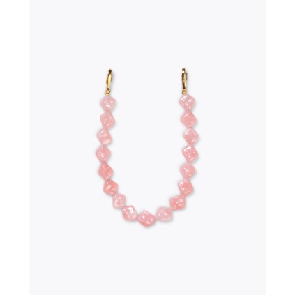 Krátká šnůrka Atelje - Pink twist