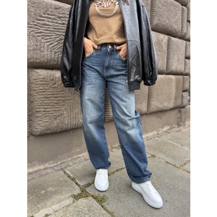 Dámské jeany baggy Pinko - 103180 A2SB modré