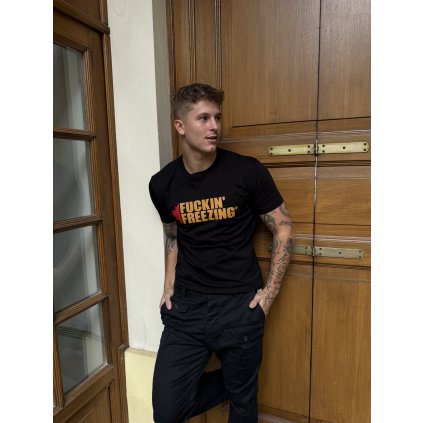 Pánské triko DSQUARED - S74GD1450 D20020 černé