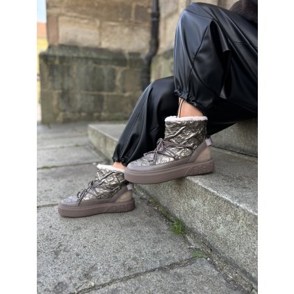 Dámské sněhule Pinko YOKO 19 - SS0101T036 hnědé