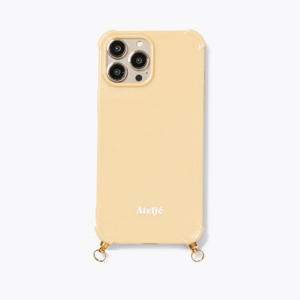 Kryt na telefon iPhone Atelje - Faded Yellow