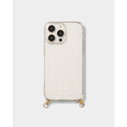 Kryt na telefon iPhone Atelje - Transparent