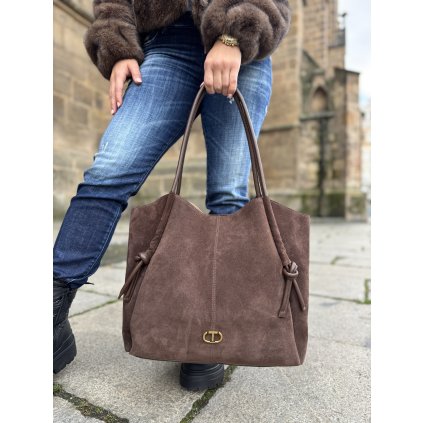 Dámská kabelka Twinset - 252TD8350 hnědá