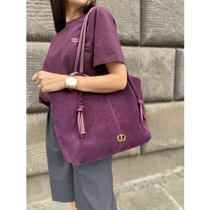 Dámská kabelka Twinset - 252TD8350 vínová