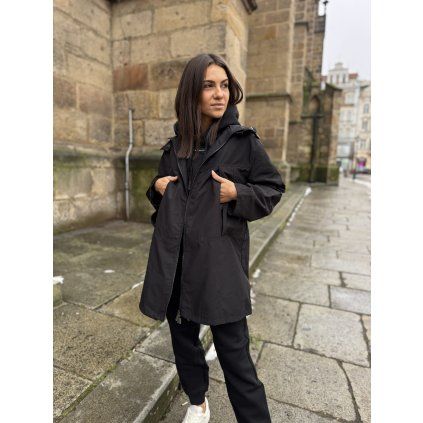 Dámská bunda Armani Echange - XW000655 AF15982 UC001 černá