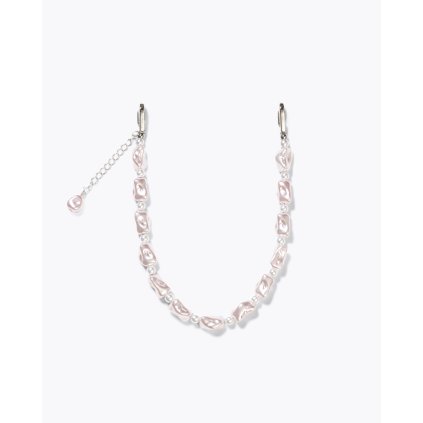 Krátká šnůrka Atelje - Pink pearl