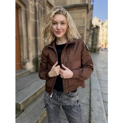 Dámská bunda Blauer - 26SBLDC01220 007108 30A hnědá