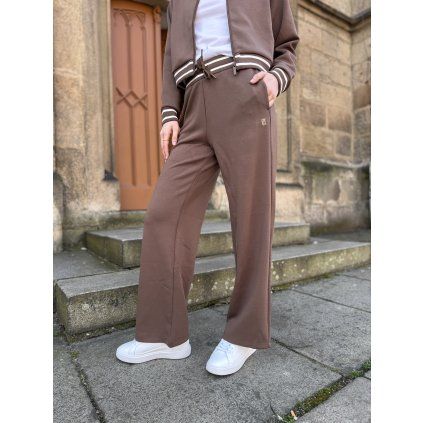Dámské tepláky Armani Exchange - XW002073 AF10804 U6136 hnědá
