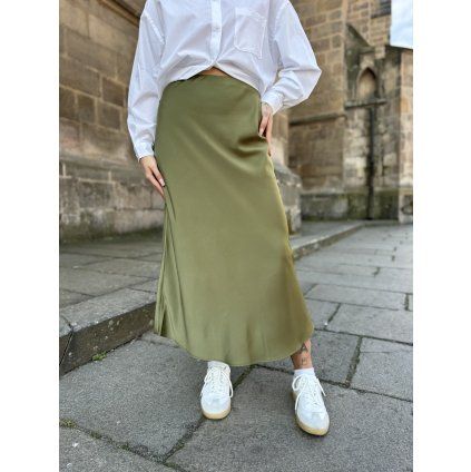 Dámská sukně Armani Exchange - XW001420 AF19592 U7043 zelená