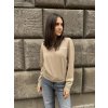 Dámský svetr Pinko MAGLIA- 105561 A2SI hnědý