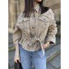 Dámská denim bunda Pinko GIUNGLA - 106389 A37D béžová