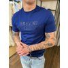 Pánské triko Armani Exchange - XM002413 AF10361 UB131 modré