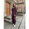 Dámské kalhoty RUTH Pinko - 106203 A33H RR7 vínové