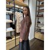 Dámské sako FAITH Pinko - 106529 A2W6 L78 hnědé