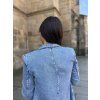 Dámské denim sako Armani Exchange - XW002262 AF21338 MB001 modré