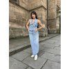 Dámské denim vesta Armani Exchange - XW002263 AF21338 MB001 modrá