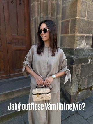 Není nad krásné počasí☝🏻☀️ Jaký outfit byste si pro dnešní den zvolili Vy? Dejte nám vědět.🤍