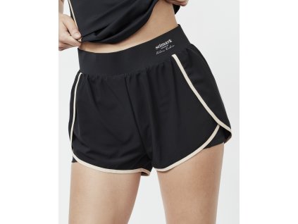 double sports shorts by pilar rubio st777 004 black