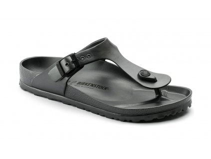 birkenstock gizeh eva metallic anthracite 6