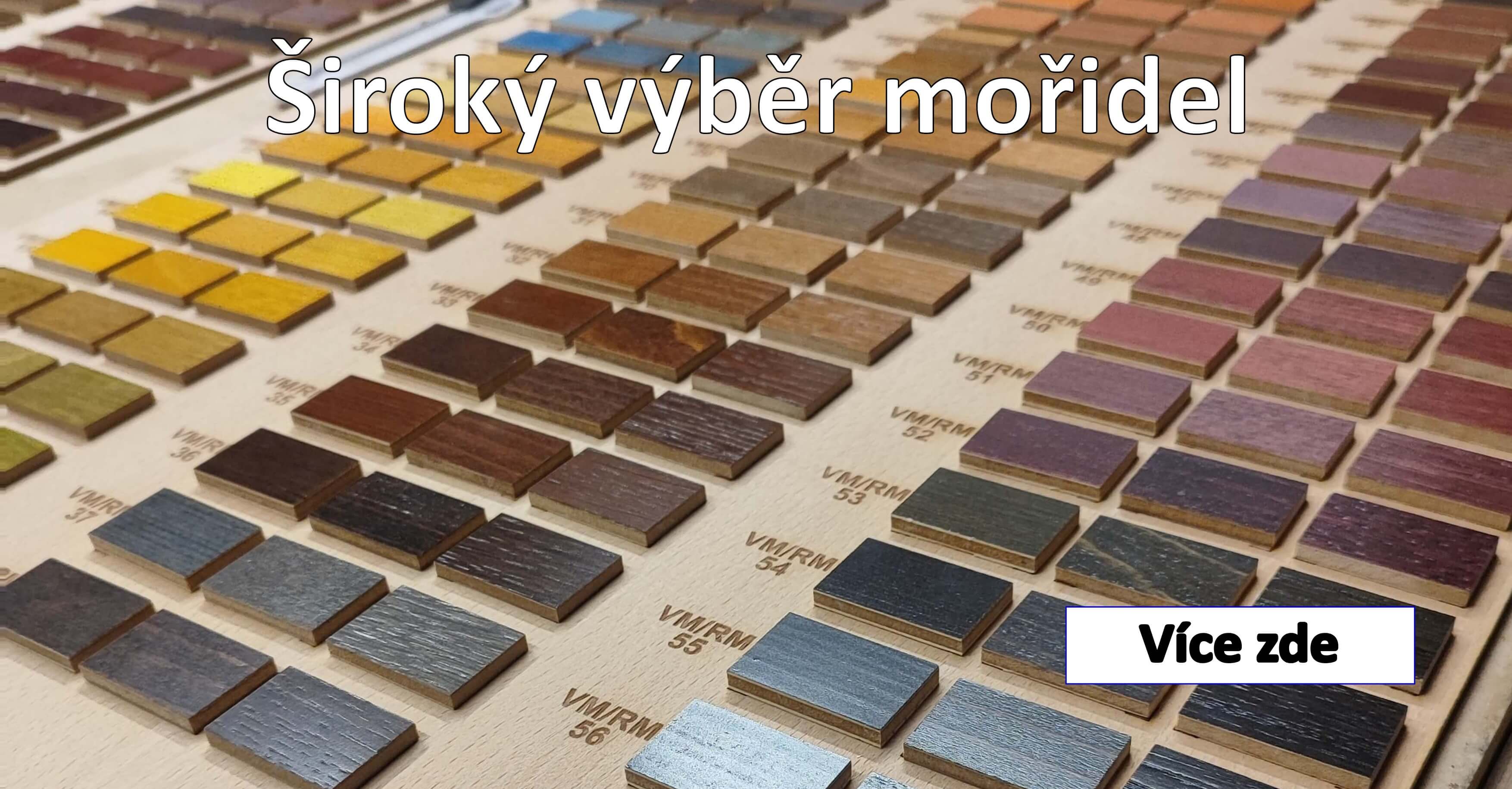 Mořidla na dřevo ICRO CZ