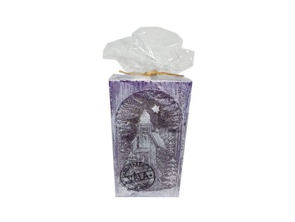 svíčka krádr fialová