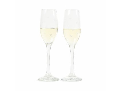 Svatební skleničky na sekt