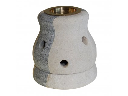 Kamenná Aroma Lampa Kombinovaná, Tvarovaná