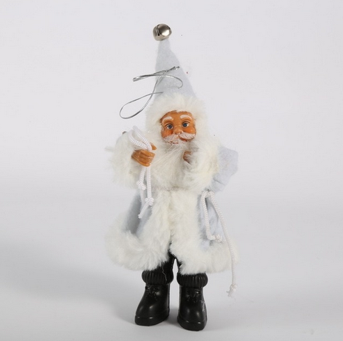IDARY Santa Claus - bílý 16cm