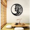 Tree of life wall decor E0022771 file cdr and dxf pdf free vector download for Laser cut plasma