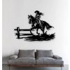 Cowgirl wall decor E0022829 file cdr and dxf pdf free vector download for Laser cut plasma