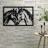 Horse wall decor E0020865 file cdr and dxf free vector download for laser cut plasma 1