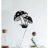 Mushroom wall decor E0014684 file cdr and dxf free vector download for laser cut plasma