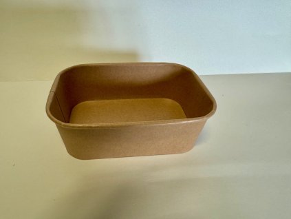 Miska obdélníková kraft  500ml. 300 ks / balení  3,60 Kč/ks+DPH