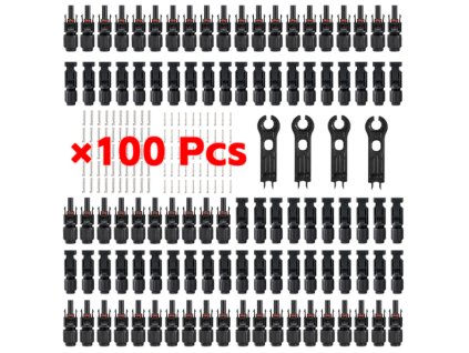 Konektor MC4 pár (100ks)