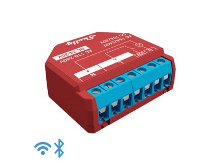 Shelly Plus 1PM, spínací modul, WiFi