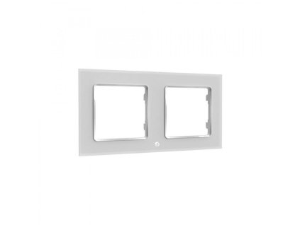 Dvojrámeček pro spínač Shelly WS, bílý