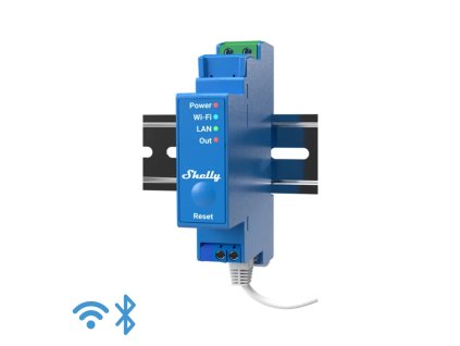 Shelly Pro 1 spinaci modul na DIN listu WiFi LAN 1